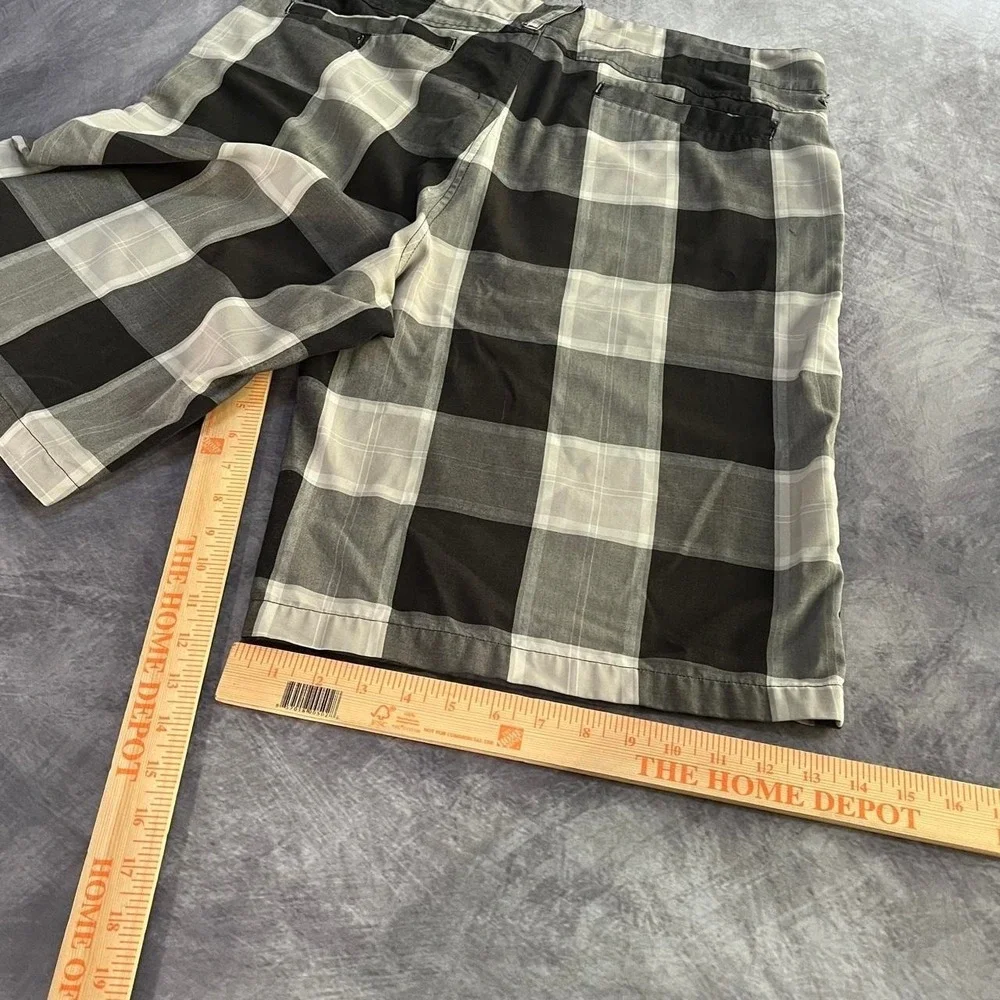 Y2K 2000s Grunge Indie Skater Workwear Streetwear Hip Hop Baggy Plaid Shorts